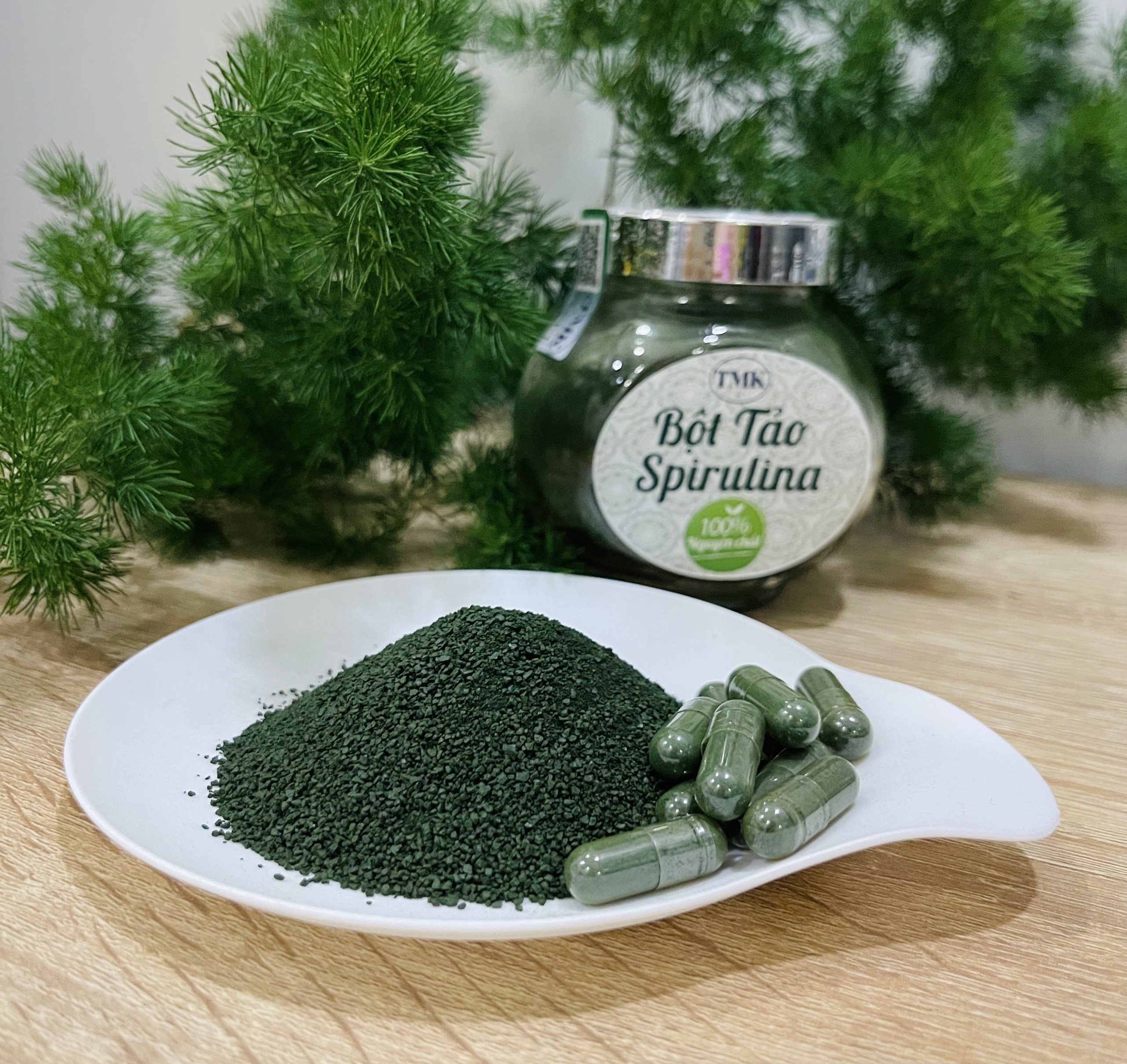 Bột tảo Spirulina Mê Kông