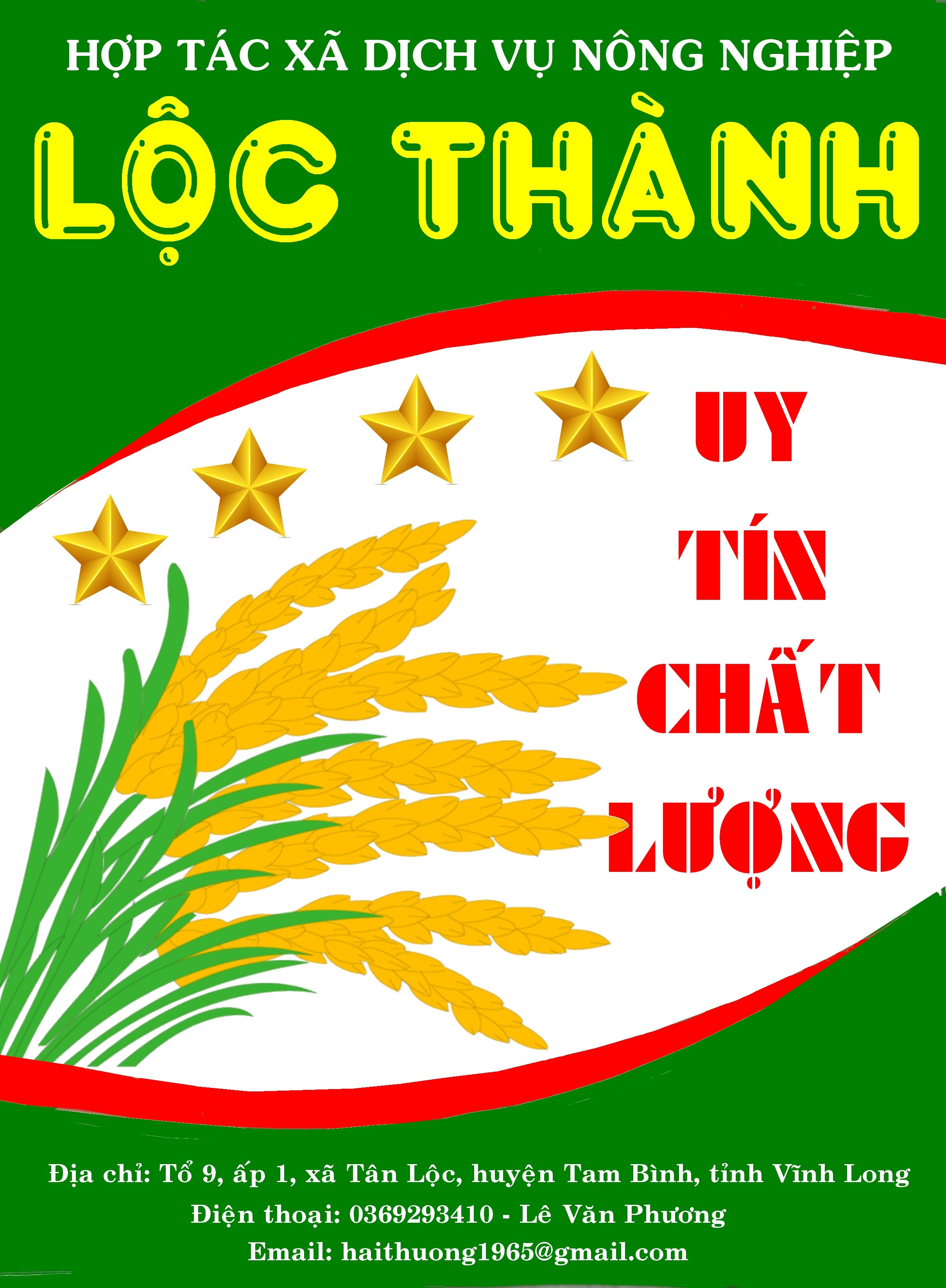 Lúa tươi Lộc Thành